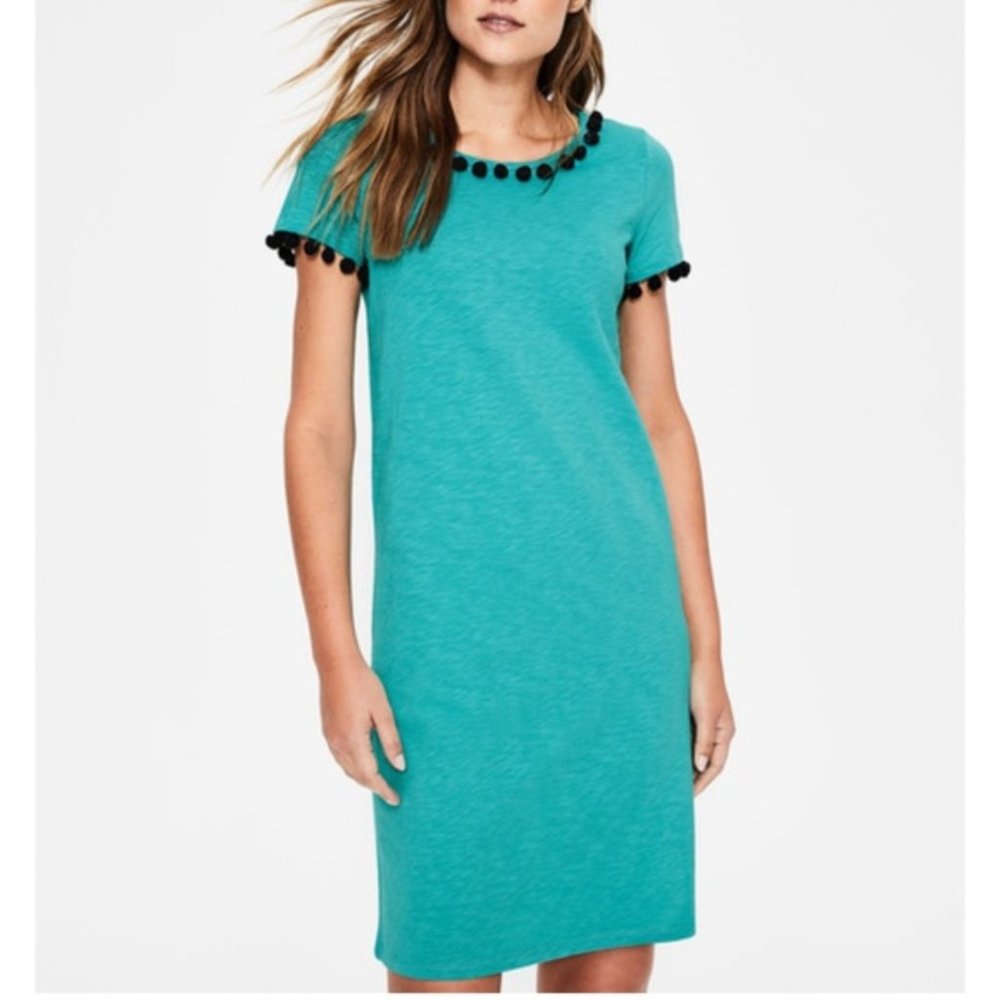 Boden Bridget Dress - Blue/Green